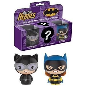 Funko Pop DC Women Catwoman, Batgirl & Mystery US Excl Pint Size 3Pk