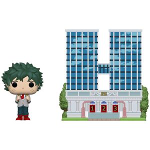 Funko Pop My Hero Academia Deku with UA High School Pop! Town