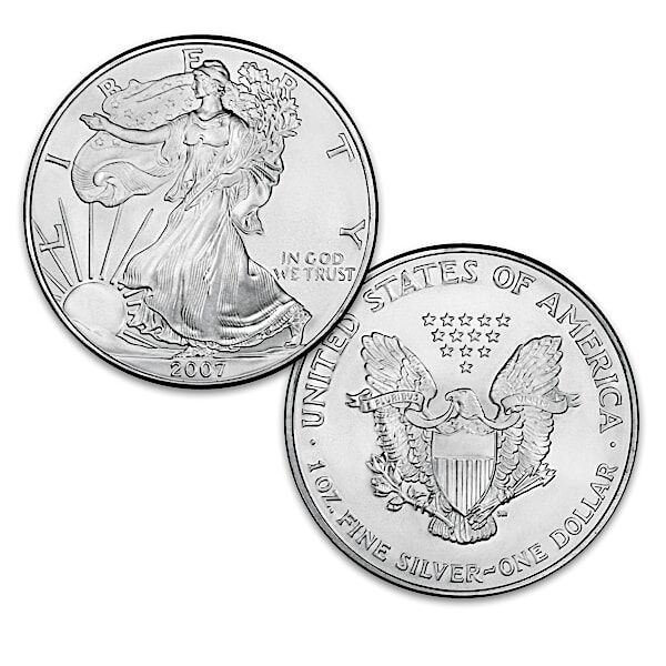 Bradford Authenticated The Last-Ever Original Silver Bullion Eagle Dollar Coin