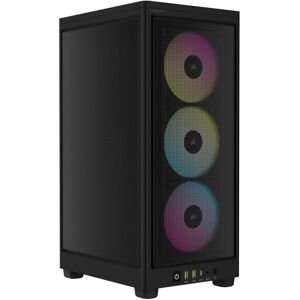 Corsair PC-Gehäuse »iCUE 2000D RGB AIRFLOW Mini-ITX Case, Black« schwarz Größe