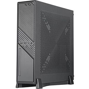 Silverstone SST-ML12B Milo12 schmales und kompaktes Mini-ITX-Gehäuse ML12