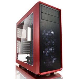 Fractal Design Focus G - Midi-Tower Rot mit Seitenfenster-Kit