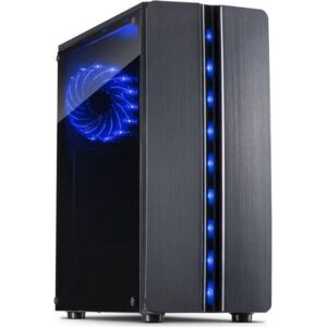 Inter-Tech 88881309 - Thunder Midi-Tower mit 120 mm LED-Lüfter