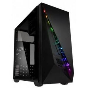 Kolink Inspire K2 A-RGB - Micro-ATX Gehäuse / Tempered Glass - schwarz