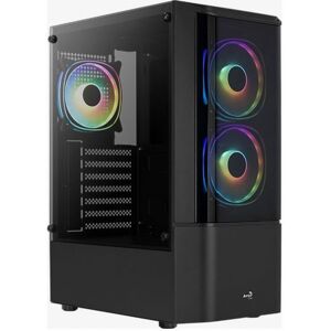 Aerocool Quantum-G-BK-v3 - Midi-Tower Schwarz/Grau