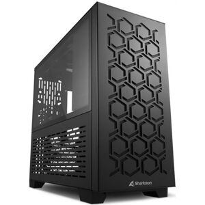 Sharkoon MS-Y1000 - mATX-Gehäuse - Schwarz