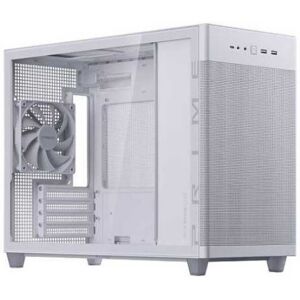 Asus Prime AP201 TG Gaming Case - mATX - Weiss