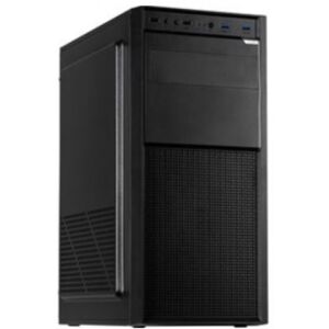 Inter-Tech A-301 Quad - Midi-Tower Black