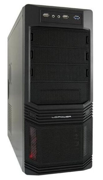LC-Power Pro925B USB3 - Midi-Tower Black - ohne NT