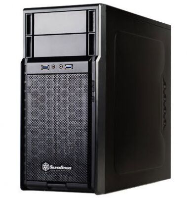 Silverstone ssT-PS08B USB3 - Precision Mini-Tower Black