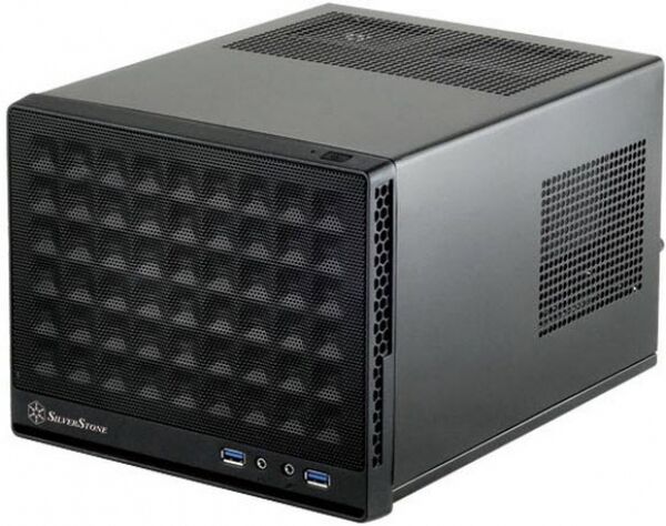 Silverstone ssT-SG13B - ITX-Gehäuse Schwarz