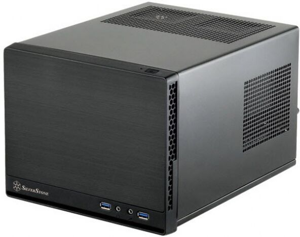 Silverstone ssT-SG13B-Q - ITX-Gehäuse Schwarz