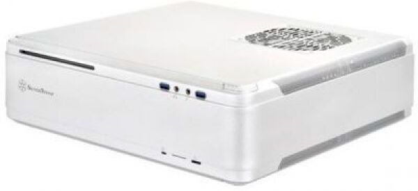 Silverstone ssT-FTZ01S Fortress Mini-ITX Gehäuse - silber