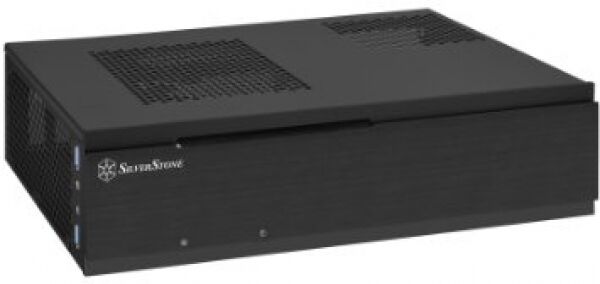 Silverstone ssT-ML06B-E Milo HTPC Gehäuse - schwarz