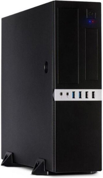 Inter-Tech InterTech IT-503 - Desktop Case - Schwarz/Weiss