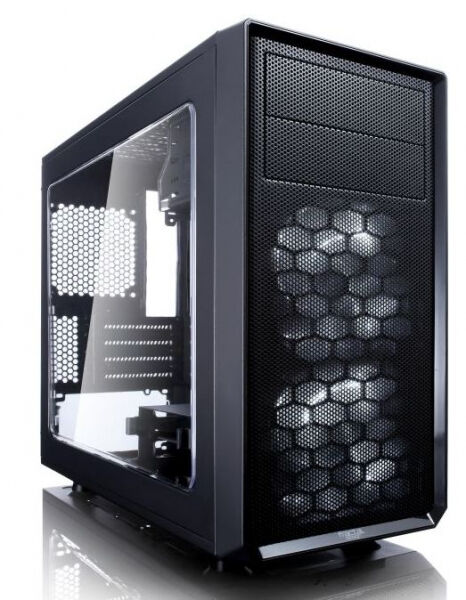 Fractal Design Focus G Mini - Tower Gehäuse mit Seitenfenster - Schwarz