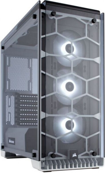 Corsair Crystal 570X RGB - Midi-Tower Tempered Glass Weiss