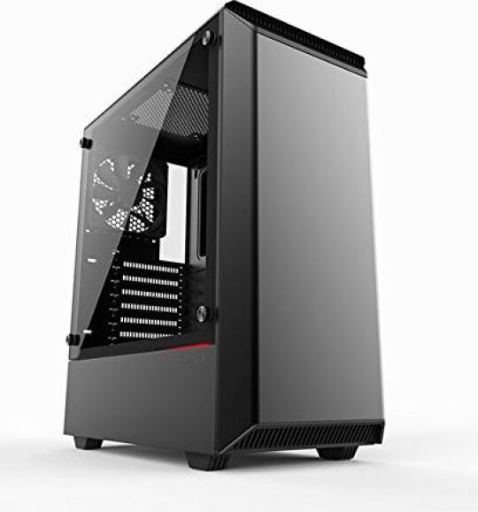 PHANTEKS Eclipse P300 Midi-Tower Tempered Glass - schwarz