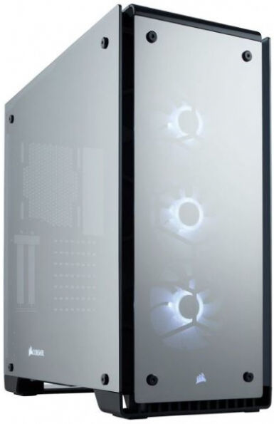 Corsair Crystal 570X RGB Mirror Black Tempered Glas - Midi-Tower