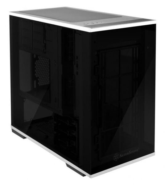 Silverstone ssT-LD01B - Midi-Tower Schwarz