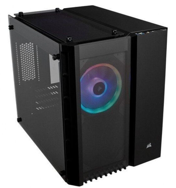 Corsair Crystal 280X RGB - Midi Tower Black / Tempered Glass