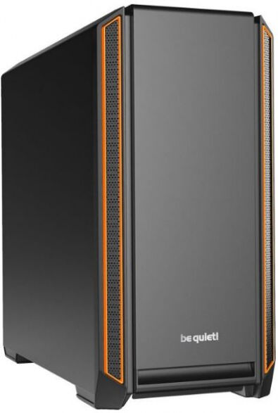 Be Quiet Silent Base 601 - Midi-Tower - Schwarz/Orange