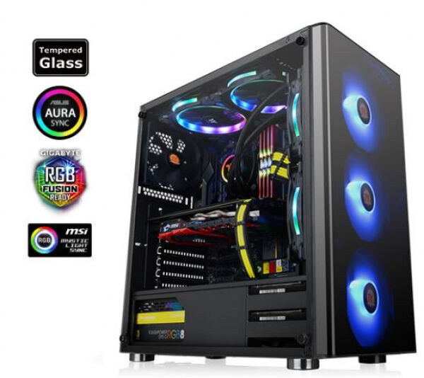 Thermaltake V200 TemperedGlass RGB - Midi-Tower