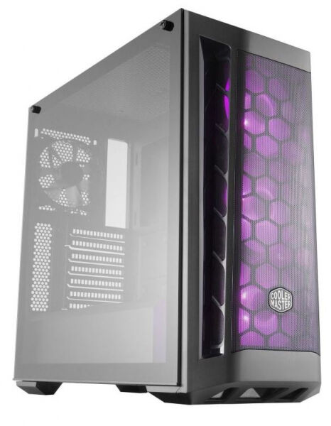 Cooler Master MasterBox MB511 RGB - Midi-Tower-Gehäuse Tempered Glass - Schwarz