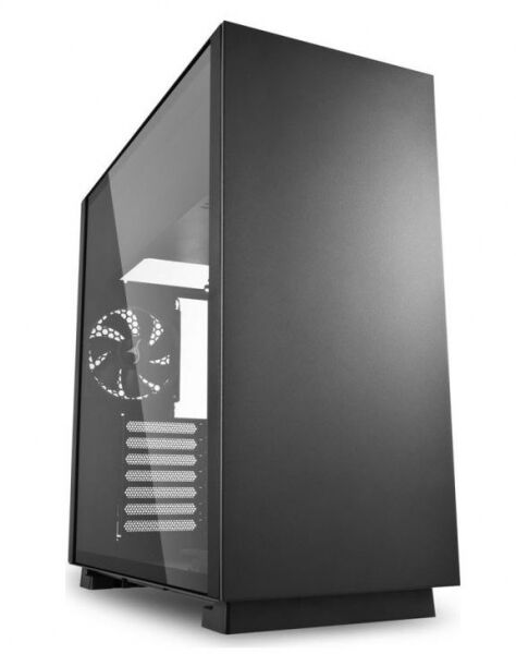 Sharkoon Pure Steel - Midi-Tower / Tempered Glass - Schwarz