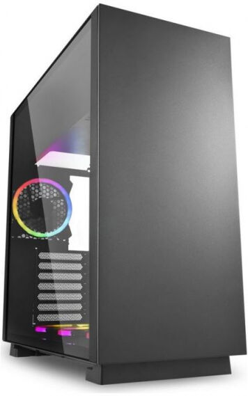 Sharkoon Pure Steel RGB - Midi-Tower / Tempered Glass - Schwarz