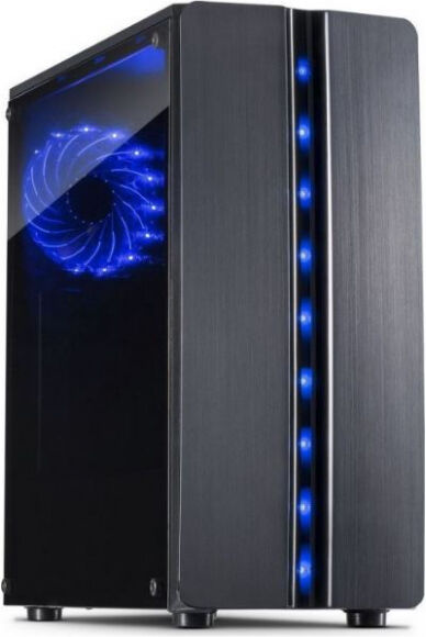 Inter-Tech 88881309 - Thunder Midi-Tower mit 120 mm LED-Lüfter