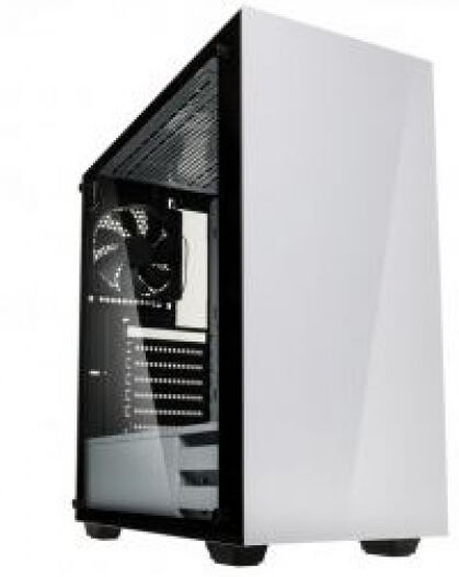 Kolink Stronghold Midi-Tower - Tempered Glass - Weiss