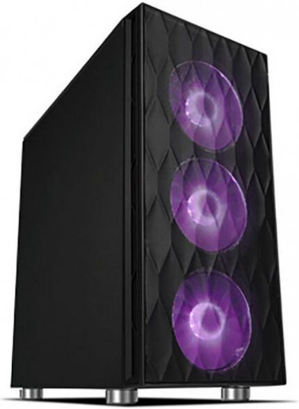 Cooltek Eins RGB - Midi-Tower Schwarz