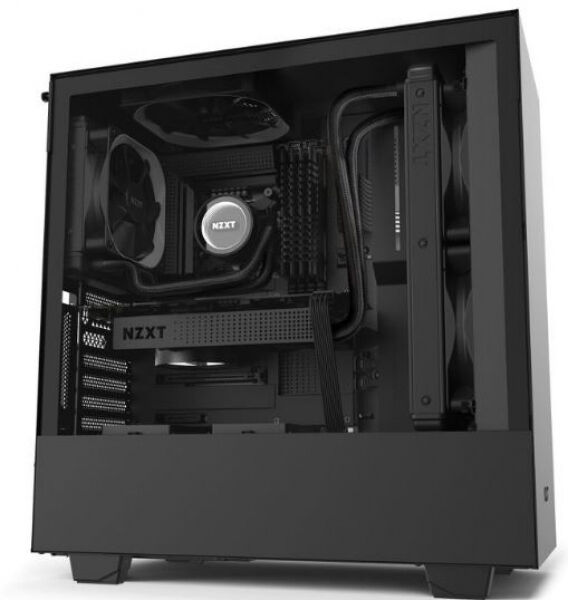 NZXT H510i Window - Midi-Tower Gehäuse / Tempered Glass - Schwarz