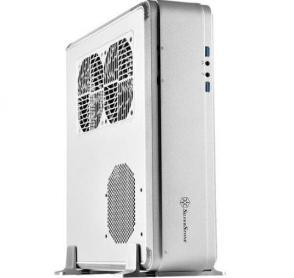 Silverstone SST-FTZ01S-E - Desktop-Case - Silber