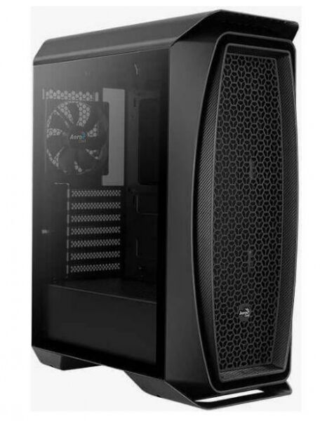 Aerocool Aero One - Midi-Tower mit Seitenfenster - Schwarz