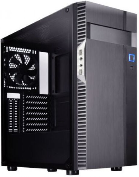 Silverstone SST-PS14B-EG - Precision Midi-Tower - schwarz