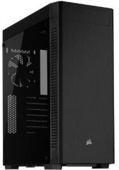 Corsair 110R - Midi-Tower Black / Tempered Glass