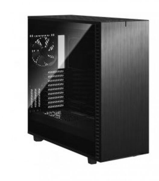 Fractal Design Define 7 XL Black Dark TG Big-Tower - getöntes Tempered Glass, gedämmt - schwarz