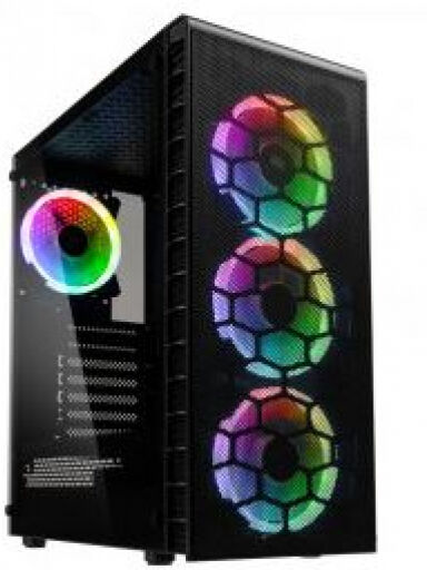 Kolink Observatory Lite Mesh RGB - Midi-Tower - Schwarz