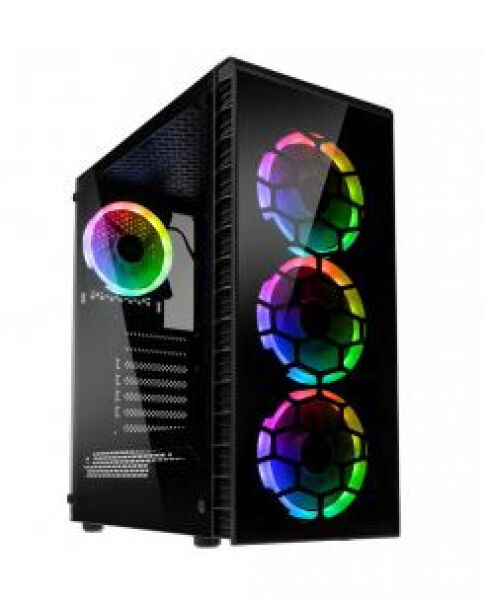 Kolink Observatory Lite RGB - Midi-Tower - Schwarz