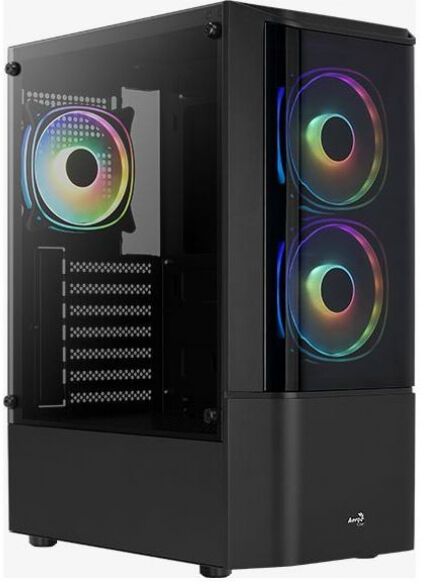 Aerocool Quantum-G-BK-v3 - Midi-Tower Schwarz/Grau