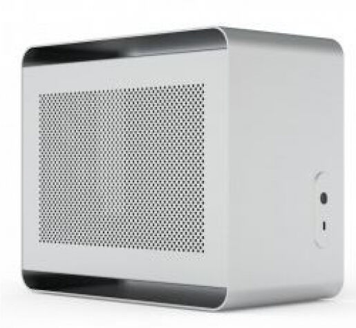 Streacom DA2 V2 - Mini-ITX Gehäuse - Silber