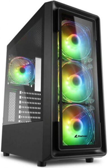 Sharkoon TK4 RG - Midi-Tower / Tempered Glass