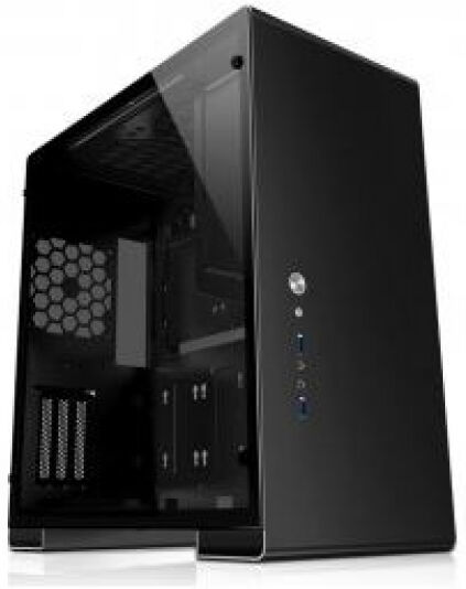 Jonsbo U5 S - Midi-Tower / Tempered Glass - Schwarz