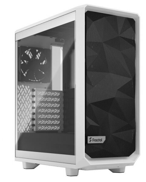 Fractal Design Meshify 2 Compact Clear Tempered Glass White - Midi-Tower