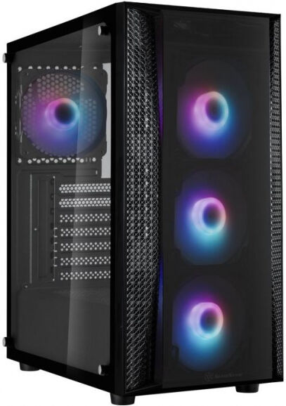 Silverstone Fara B1 Pro - Midi-Tower Schwarz