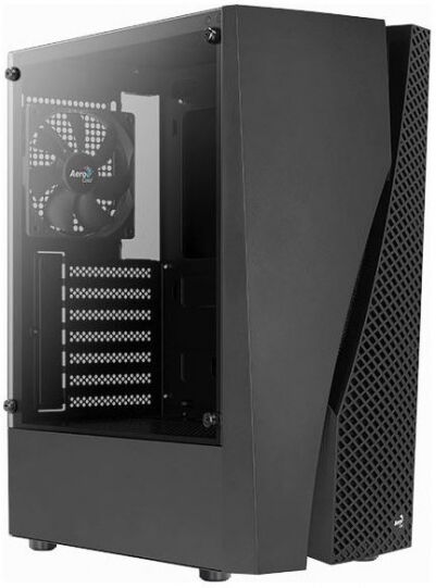 Aerocool Wave-G-BK-v1 - Midi-Tower Schwarz