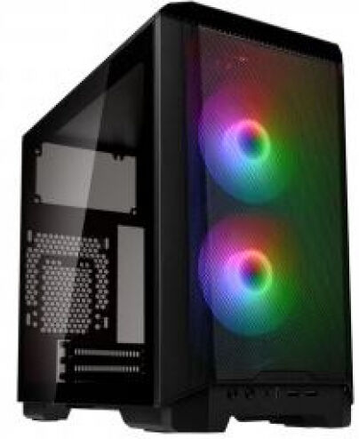 Phanteks Eclipse P200A D-RGB - Mini-ITX Case / Tempered Glass - schwarz