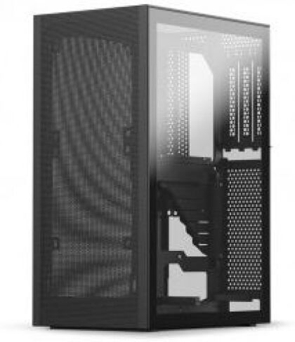 Divers Ssupd Meshlicious - Mini-ITX Gehäuse / Tempered Glass - Schwarz